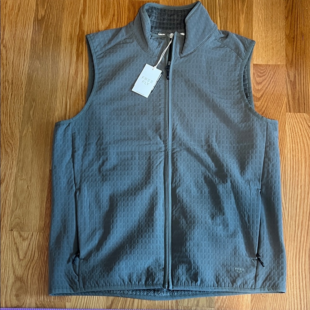 Men's Olive Greeb Vest by Free Fly NWT